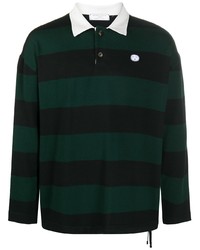 Societe Anonyme Socit Anonyme Striped Rugby Shirt