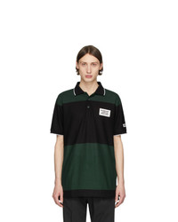 Burberry Black And Green Copland Polo