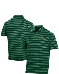 Under Armour Green Kentucky Derby Icon Logo Charged Cotton Stripe Polo At Nordstrom