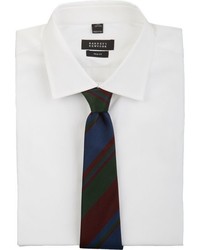 Bigi Mixed Stripe Neck Tie Green