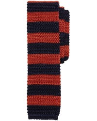 Brooks Brothers Wide Stripe Knit Tie