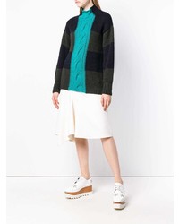 P.A.R.O.S.H. Patchwork Turtleneck Sweater