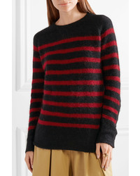 By Malene Birger Iwannio Striped Knitted Sweater Claret