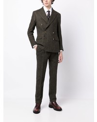 Polo Ralph Lauren Houndstooth Double Breasted Blazer