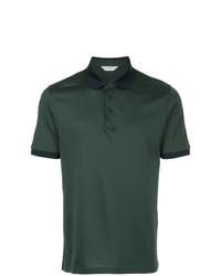 Dark Green Houndstooth Polo