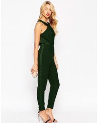 Asos Collection Jumpsuit With Twisted Knot Detail