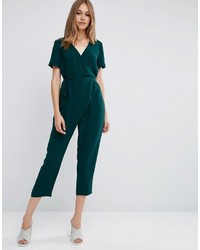 Asos Jumpsuit With Wrap And Self Tie