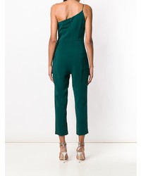 Cushnie One Shoulder Fitted Jumpsuit