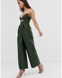 ASOS DESIGN Structured Jumpsuit With Wide Leg