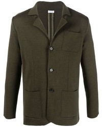 Caruso Knitted Single Breasted Blazer