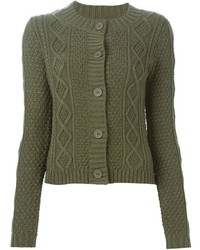 P.A.R.O.S.H. Cable Knit Cardigan