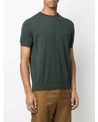 Canali Knitted Short Sleeve T Shirt