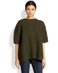 Marc by Marc Jacobs Walley Waffle Knit Oversized Sweater