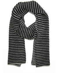 Forever 21 Striped Knit Scarf