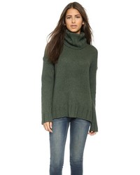 Nili Lotan Turtleneck Oversized Sweater