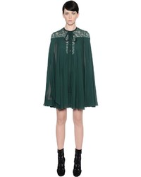 Dark Green Lace Dress