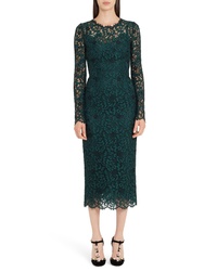Dolce & Gabbana Lace Pencil Dress