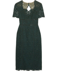 Mikl Aghal Cutout Lace Midi Dress