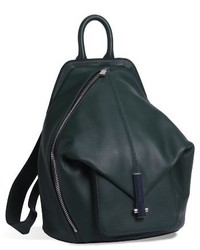 Koenji Leather Backpack Metallic
