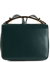 Dark Green Leather Bag