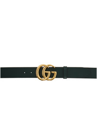 Gucci Green Double G Belt