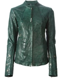 Isaac Sellam Experience Distressed Leather Jacket