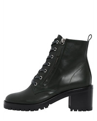 Gianvito Rossi 60mm Lace Up Nappa Leather Boots