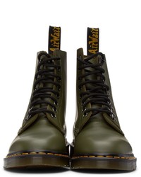 Dr. Martens Green 1460 Pascal Verso Boots