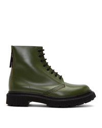Études Green Adieu Edition Type 29 Lace Up Boots