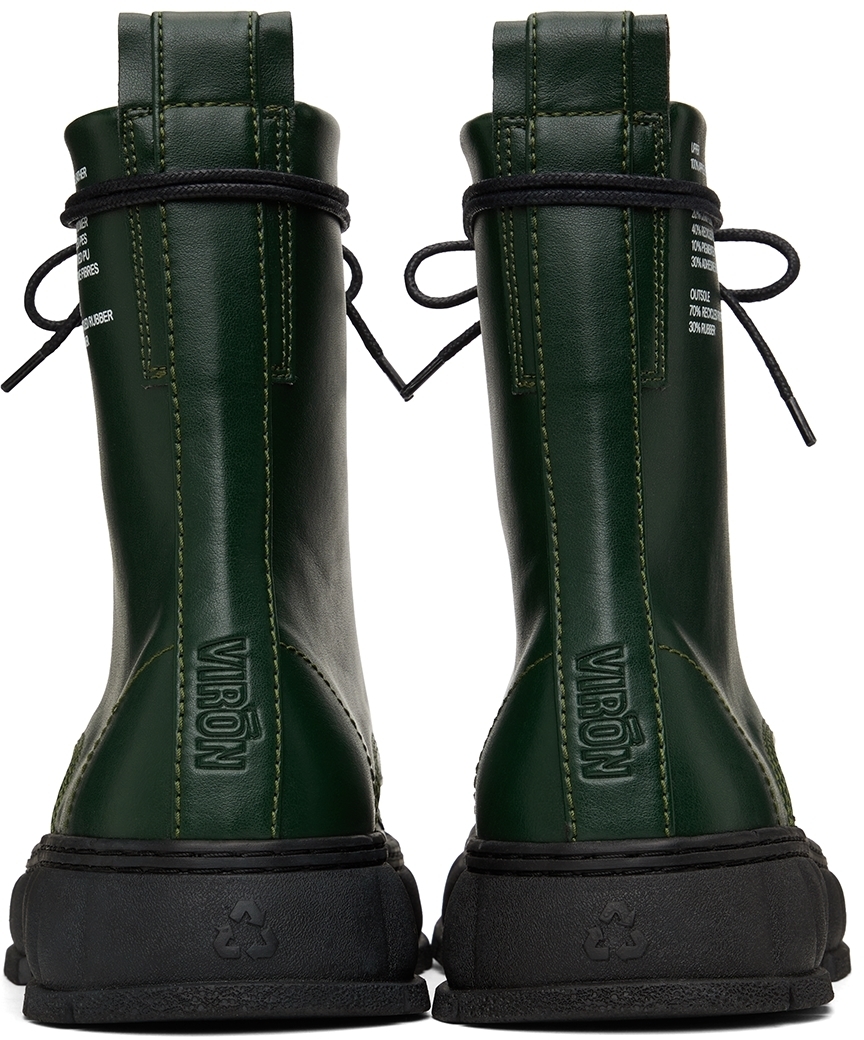 Viron Green Apple Leather 1992 Boots, $280 | SSENSE | Lookastic