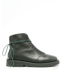 Marsèll Gomello 30mm Lace Up Leather Ankle Boots