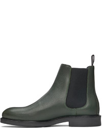 Axel Arigato Green Chelsea Boots