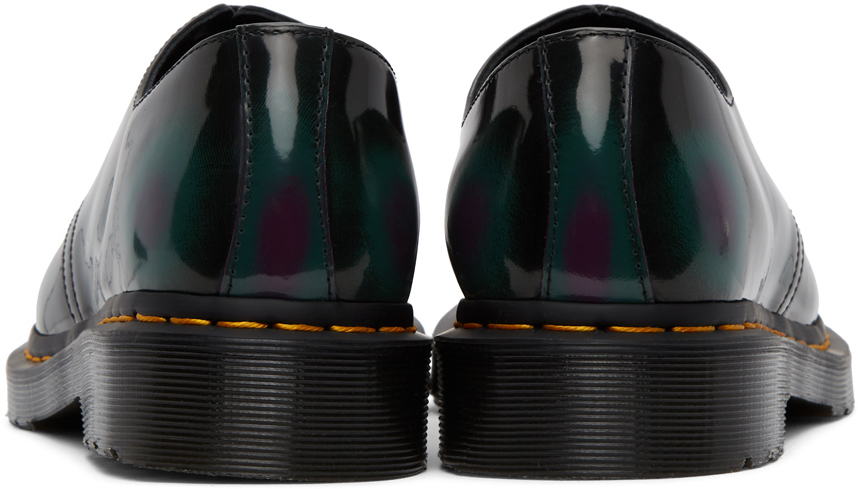 Martens Black 1461 Multi Arcadia Oxfords, $130 SSENSE