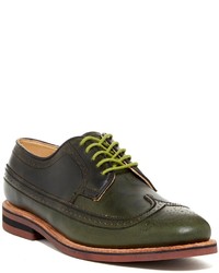 Walk-Over Walkover Brogue Leather Wingtip Derby