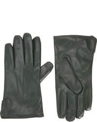Barneys New York Leather Dress Gloves