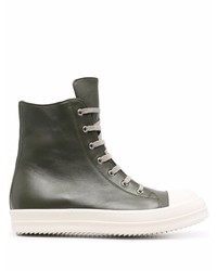 Rick Owens Ankle Lace Up Sneakers