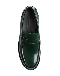Burberry Leather Penny Loafers