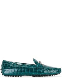 Tod's Crocodile Effect Loafers