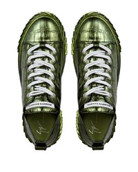 Giuseppe Zanotti Blabber Metallic Sneakers