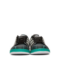 Raf Simons Black Adidas Originals Edition Samba Stan Smith Sneakers
