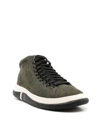 OSKLEN Branded Heel Counter Lace Up Sneakers