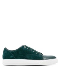 Lanvin Dbb1 Low Top Leather Sneakers