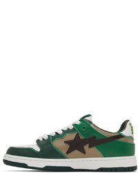 BAPE Green Abc Sk8 Sta 2 M2 Sneakers
