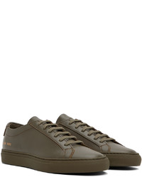 Common Projects Green Original Achilles Sneakers