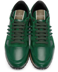 Valentino Green Rockrunner Sneakers