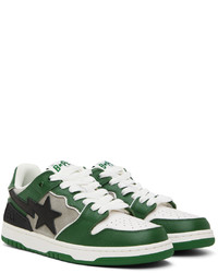 BAPE Green Sk8 Sta 1 Sneakers