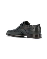 Tod's Fringed Monk Strap Shoes