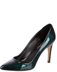 Alejandro Ingelmo Patent Leather Pointed Toe Pumps