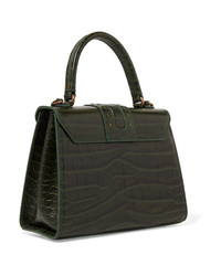 Mehry Mu Fey Croc Effect Leather Tote