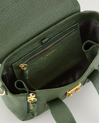 3.1 Phillip Lim Mini Pashli Leather Satchel Dark Green